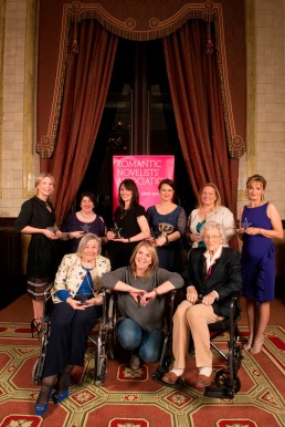 RoNA16 winners, Fern Britton, Anita Burgh, Claire Lorrimer